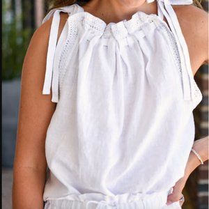 Ulla Johnson tank, Ezra, in Bone